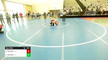 162-H lbs Quarterfinal - Evan Mendez, Yale Street vs Christian Paredes, Pro Ex