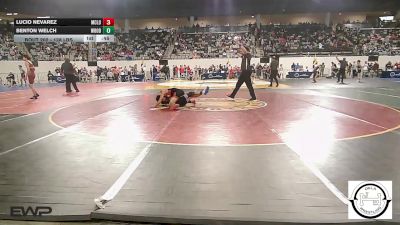 128 lbs Consi Of 32 #1 - Lucio Nevarez, McLoud vs Benton Welch, Woodland Boys
