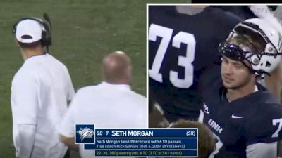 Seth Morgan Highlights Vs. Stonehill College | New Hampshire Football