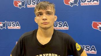 Marcus Blaze Discusses Balancing High School And Wrestling After Beating Daton Fix To Make The World Team Trials Finals