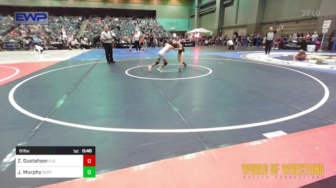 61 lbs Consi Of 8 #2 - Zane Gustafson, Florida Scorpions vs Julius ...