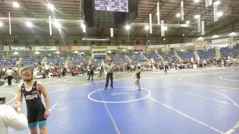 72 lbs Quarterfinal - Lyla Spangler, Maize WC vs Emma Zagorski, Pikes Peak Warriors