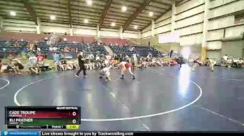 165 lbs Quarterfinals (8 Team) - Cade Troupe, MONTANA1 vs Eli Prather, IDAHO1