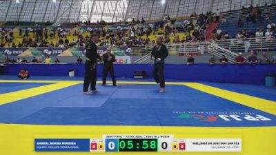 WELLINGTON JOSÉ DOS SANTOS vs GABRIEL MOURA FERREIRA 2026 FPJJ Circuito Paulista GI Etapa 3