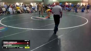 138 lbs Round 3 (16 Team) - Kaleb King, Florida Young Gunslingers vs Pedro Carrizales, Nebraska Wave Hogs