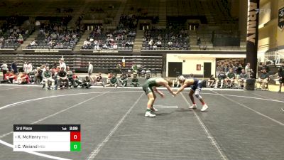 125 lbs 3rd Place - Kurt McHenry, Penn State vs Caleb Weiand, Michigan State