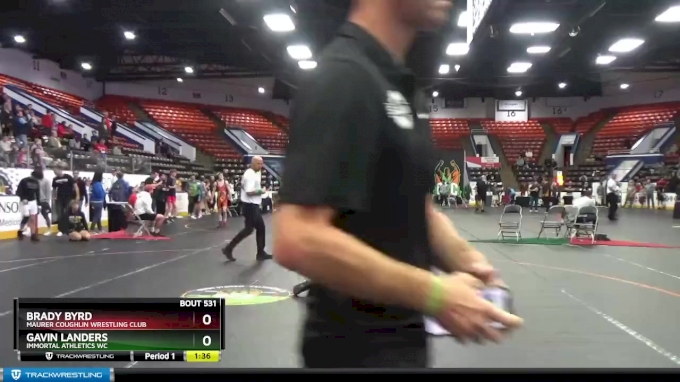 98 lbs Semifinal - Gavin Landers, Immortal Athletics WC vs Brady Byrd ...