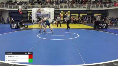 160 lbs Consy 2 - Dominic Stearns, Fort LeBoeuf vs Gabe Moltumyr, St. Mary's Ryken-MD