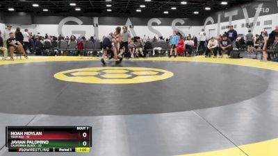 139 lbs Semis & 1st Wrestleback (8 Team) - Javian Palomino, California Black vs Noah Moylan, Team 922