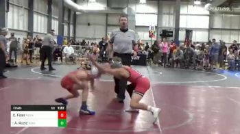 102 lbs Final - Connor Fiser, Moen Wrestling Academy vs Anthony Joseph Ruzic, Auburn