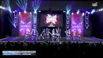 Indiana Ultimate - Mischief [2026 L1 Youth - Small - B DAY 1] 2026 JAMfest Cheer Super Nationals