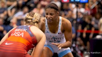 59 kg Round 2 - Michaela Beck, USOPTC/ TMWC vs Jacarra Winchester, USOPTC/ TMWC