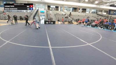 100 lbs Logan Tuck, New Jersey vs Reese Babcock, Illinois