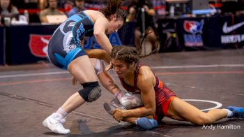 55 kg Round 1 - Amanda Martinez, Cardinal WC/ TMWC vs Areana Villaescusa, Army (WCAP)