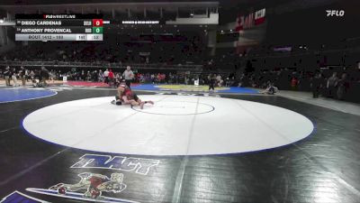 190 lbs Cons. Round 1 - Diego Cardenas, Delhi vs Anthony Provencal, Rodriguez