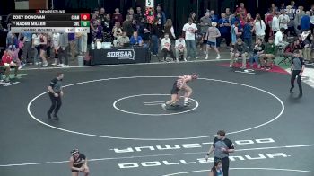 135 lbs Champ. Round 1 - Zoey Donovan, Chamberlain vs Naomi Miller, Clark/Willow Lake