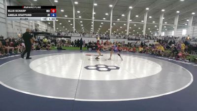 80 lbs Ellie Scharp, Indiana vs Amelia Stafford, South Carolina