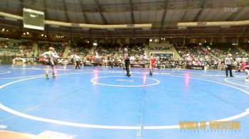 88 lbs Round Of 32 - Beckhem Fields, Cowboy Wrestling Club vs Maxwell Salisbury, Threestyle