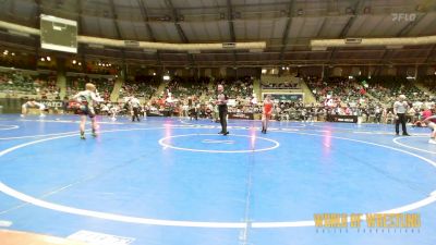 88 lbs Round Of 32 - Beckhem Fields, Cowboy Wrestling Club vs Maxwell Salisbury, Threestyle