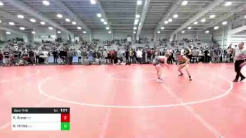 152 lbs Round Of 64 - Xavier Arner, PA vs Ryan Hrcka, NV