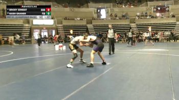 145 Championship Bracket Champ. Round 2 - Nash Graner, Plainview Elgin Millville vs Brody Ernest, Oconomowoc