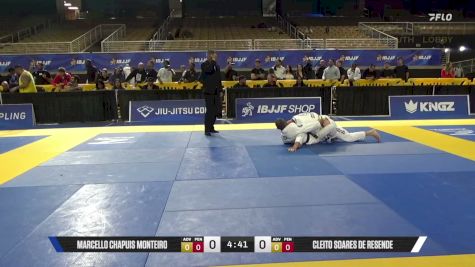 Cleito Soares De Resende vs Marcello Chapuis Monteiro 2026 Pan Jiu Jitsu IBJJF Championship