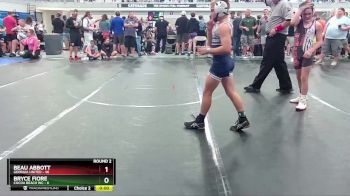 88 lbs Round 2 (6 Team) - Beau Abbott, Georgia United vs Bryce Fiore, Cocoa Beach WC