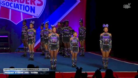 Prodigy Xtreme 365 - Icons [2026 L1 Junior - D2 - Small - B Day 2] 2026 NCA All-Star National Championship