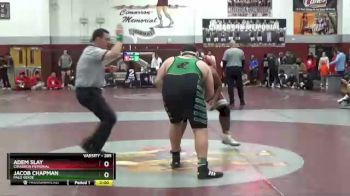 285 lbs Quarterfinal - Adem Slay, Cimarron Memorial vs Jacob Chapman, Palo Verde