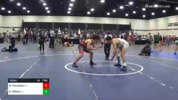 182 lbs Consolation - Nolan Pozzobon, GA vs Ethan Wilson, TX