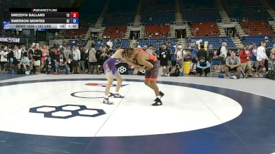 157 lbs Cons. Sub-rd Of 64 - Drezdyn Ballard, Texas vs Emerson Montes, Arizona