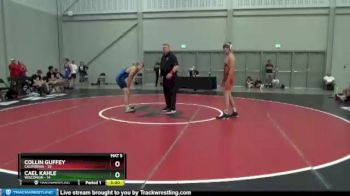 145 lbs Placement Matches (8 Team) - Collin Guffey, California vs Cael Kahle, Wisconsin