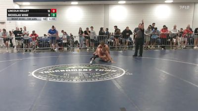 144 lbs Consi Of 128 #2 - Lincoln Kelley, VA vs Nicholas Wise, IA