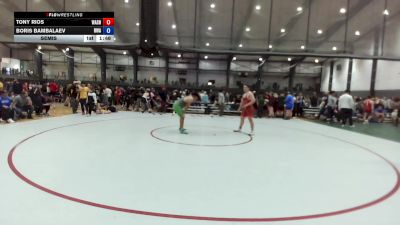 Junior FS - 190 lbs Cons. Round 2 - Pablo Lara, Riverhawk Wrestling Academy vs Isaac Sampedro, Oak Harbor Wrestling Club