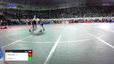 161 lbs Round Of 16 - Jet Kennedy, Perry Wrestling Club vs Kash Kirby, Blackwell Wrestling Club