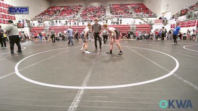 140 lbs Quarterfinal - Landyn Phillips, Maize Wrestling Club vs Jace O'Dell, Piedmont