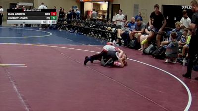 65 lbs Round 4 (6 Team) - Jace Darwin, Brother Melchior vs Kinsley Jones, Panhandle Punishers