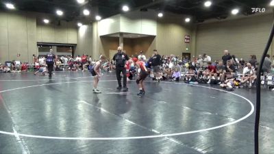 95 lbs Round 7 (8 Team) - Joel Smith, Indiana Outlaws vs Greyson Locke, North DeSoto Blue WA