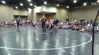 95 lbs Round 7 (8 Team) - Joel Smith, Indiana Outlaws vs Greyson Locke, North DeSoto Blue WA