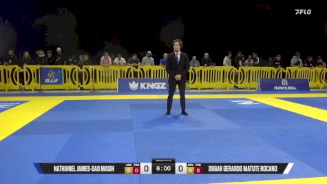 Dugar Gerardo Matute Rocano vs Nathaniel James-Dao Masih 2025 Pan IBJJF Jiu-Jitsu No-Gi Championship