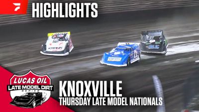 Highlights | 2024 Lucas Oil Late Model Nationals Thursday Prelim at Knoxville Raceway