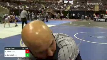 160 lbs Quarterfinal - Joel Campbell, Unattached vs Gabriel Taylor, Poway High School