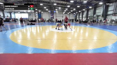 90 lbs Consi Of 16 #1 - Carter Burkett, VA vs Jason Ellis, NY