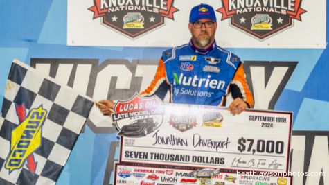 Grin-And-Bear-It Jonathan Davenport Captures Lucas Oil Knoxville Opener