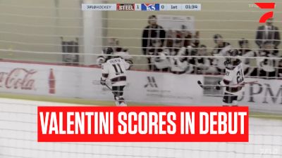 Chicago Steel Top Rookie Adam Valentini Scores First USHL Goal In First USHL Game