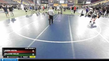 106 lbs Cons. Round 4 - Benjamin Walsh, IA vs Jaxsen Vestal, IA