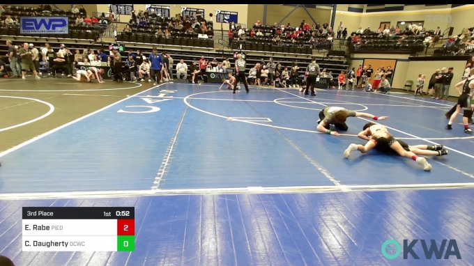 Eli Rabe 61 lbs 3rd Place - Eli Rabe, Piedmont vs Cage Daugherty, Deer Creek ...