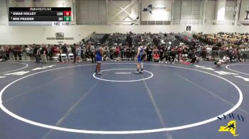 136 lbs Quarterfinal - Omar Holley, Long Beach Gladiators Wrestling vs Ben Frazier, Journeymen Wrestling Club