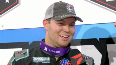 Bobby Pierce Reacts After Friday Lucas Oil Knoxville Nationals Prelim Win