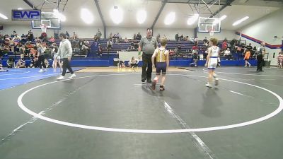 58 lbs Semifinal - Simon Flesner, Team Tulsa Wrestling Club vs Mason McCuistion, Tiger Trained Wrestling